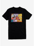 The Simpsons Lisa Coffee T-Shirt, BLACK, hi-res