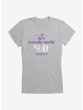 Gilmore Girls Al's Pancake World Girls T-Shirt, HEATHER, hi-res