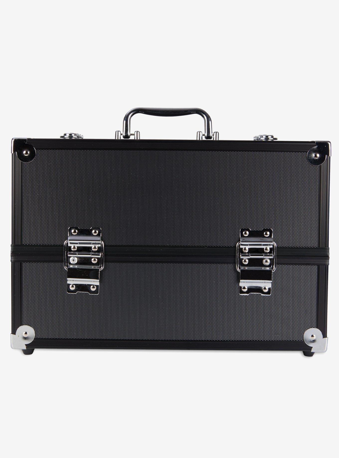 Caboodles Primped & Polished Train Case Black, , hi-res