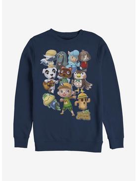 Nintendo Animal Crossing Welcome Crew Sweatshirt, , hi-res