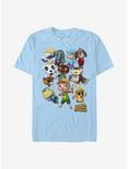 Nintendo Animal Crossing Welcome T-Shirt, LT BLUE, hi-res