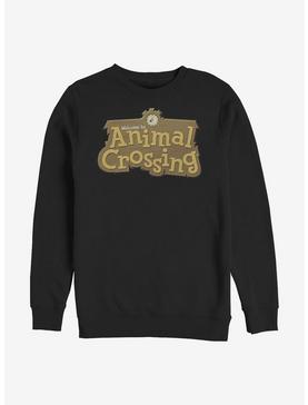 Animal Crossing Logo Crew Sweatshirt, , hi-res