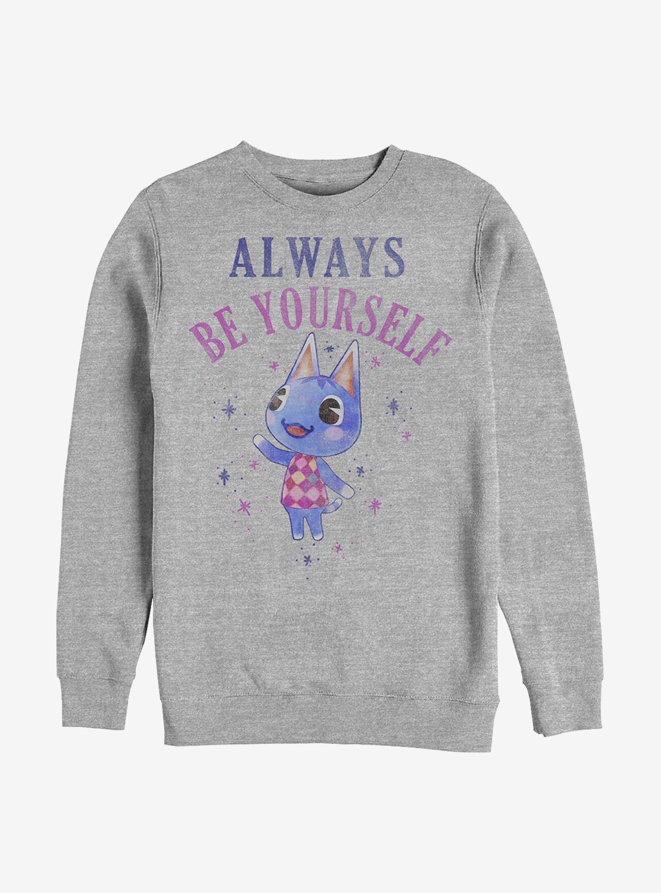 Nintendo Animal Crossing Be Yourself Crew Sweatshirt, , hi-res