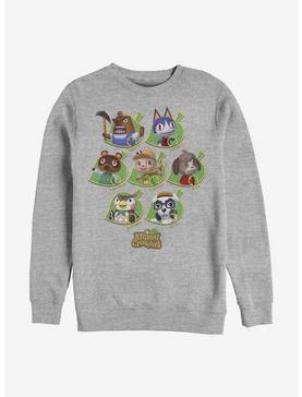 Nintendo Animal Crossing New Leaves Crew Sweatshirt, , hi-res