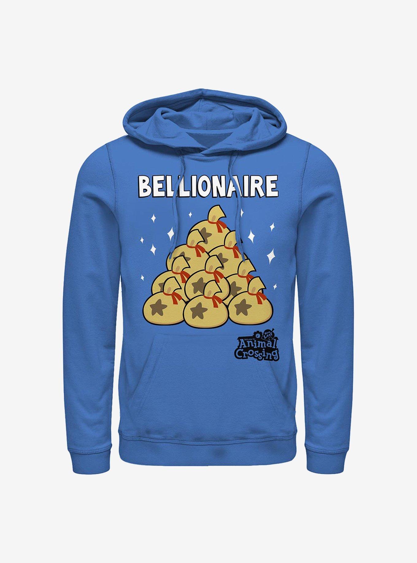 Nintendo Animal Crossing Bellionaire Hoodie, ROYAL, hi-res