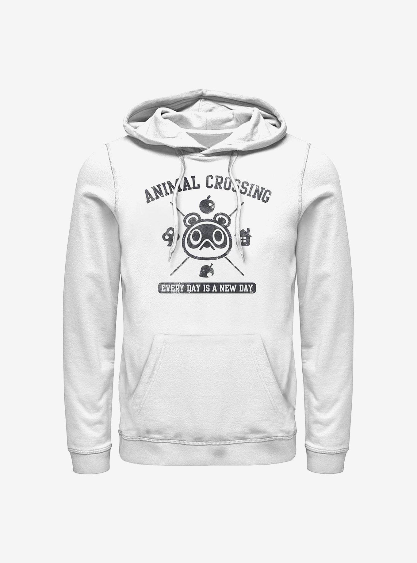 Nintendo Animal Crossing Every Day Hoodie, WHITE, hi-res