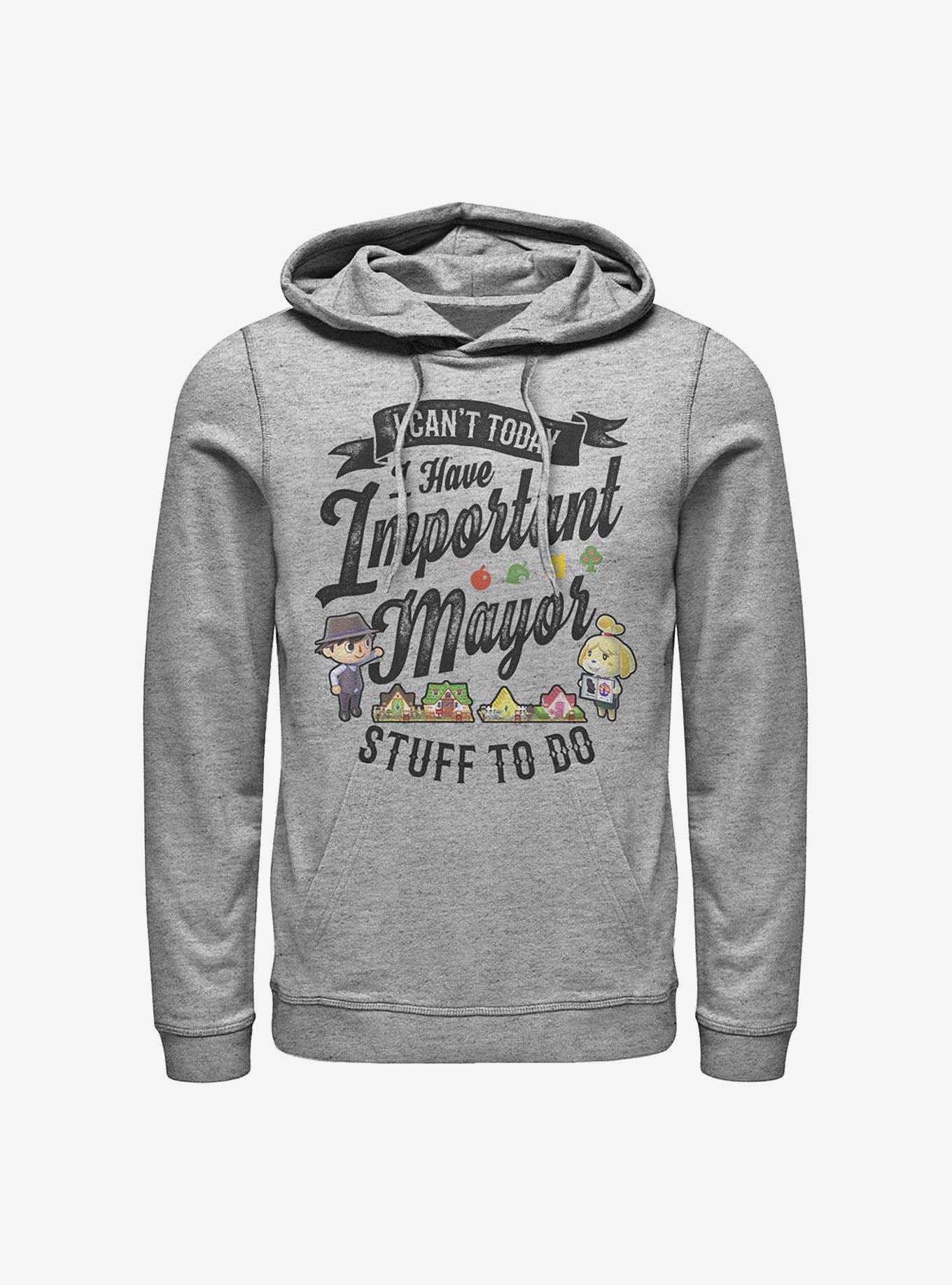 Nintendo Animal Crossing Important Mayor Hoodie, , hi-res