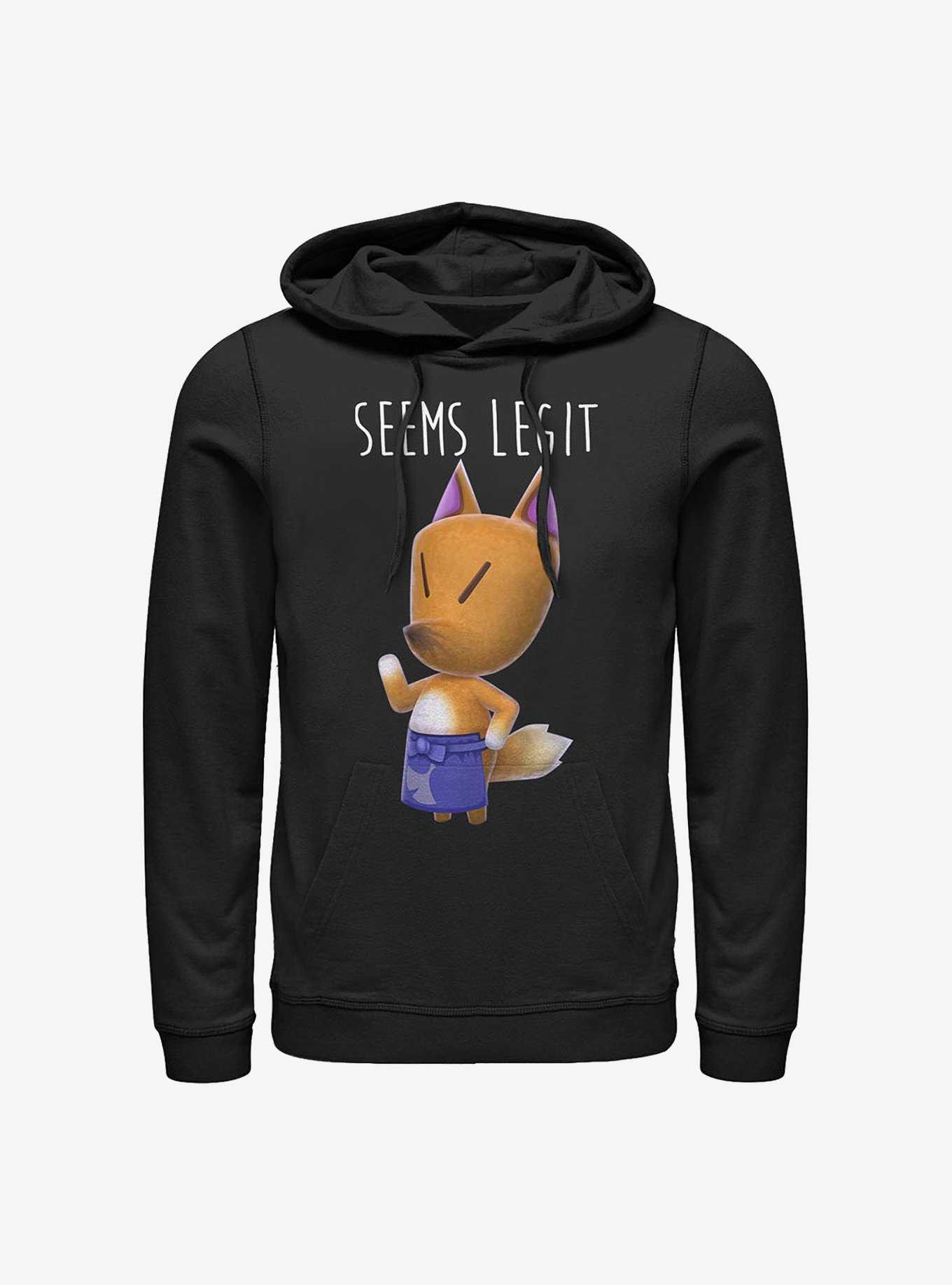 Nintendo Animal Crossing Seems Legit Hoodie, , hi-res