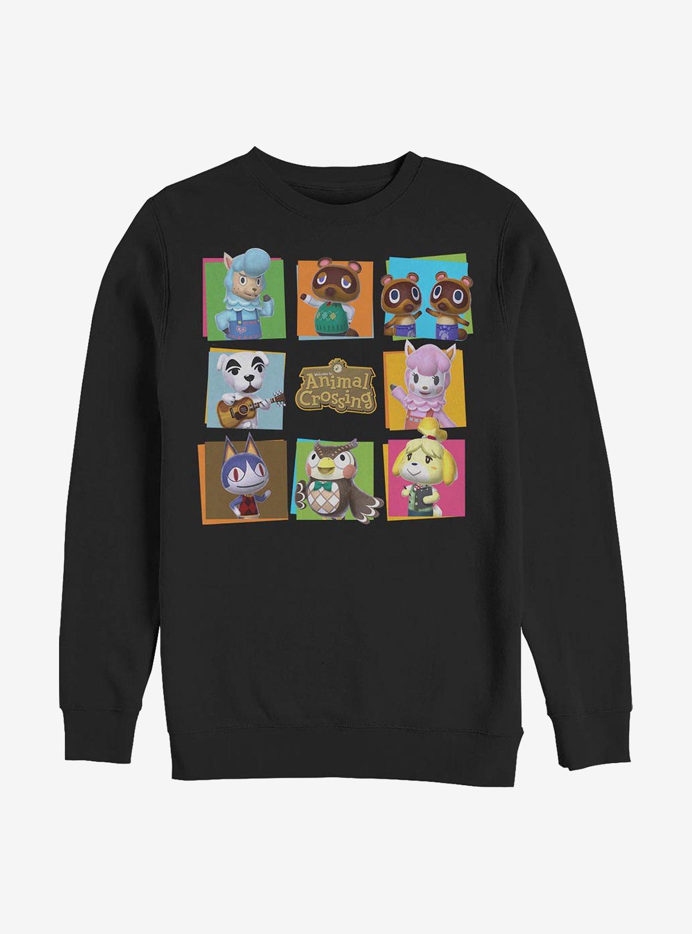Animal Crossing Character Box Up Sweatshirt, , hi-res