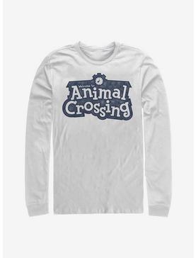 Animal Crossing Vintage Welcome Sign Long-Sleeve T-Shirt, , hi-res