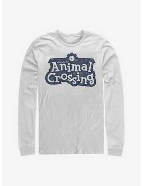Animal Crossing Vintage Welcome Sign Long-Sleeve T-Shirt, , hi-res