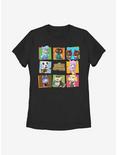 Animal Crossing Character Box Up Womens T-Shirt, BLACK, hi-res