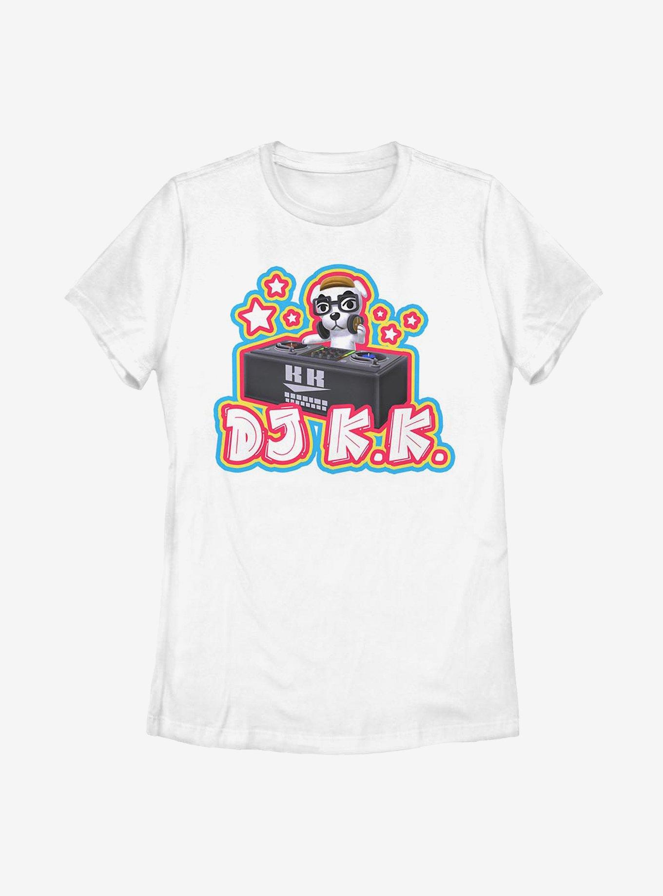 Animal Crossing DJ K.K. Starry Pop Womens T-Shirt, , hi-res