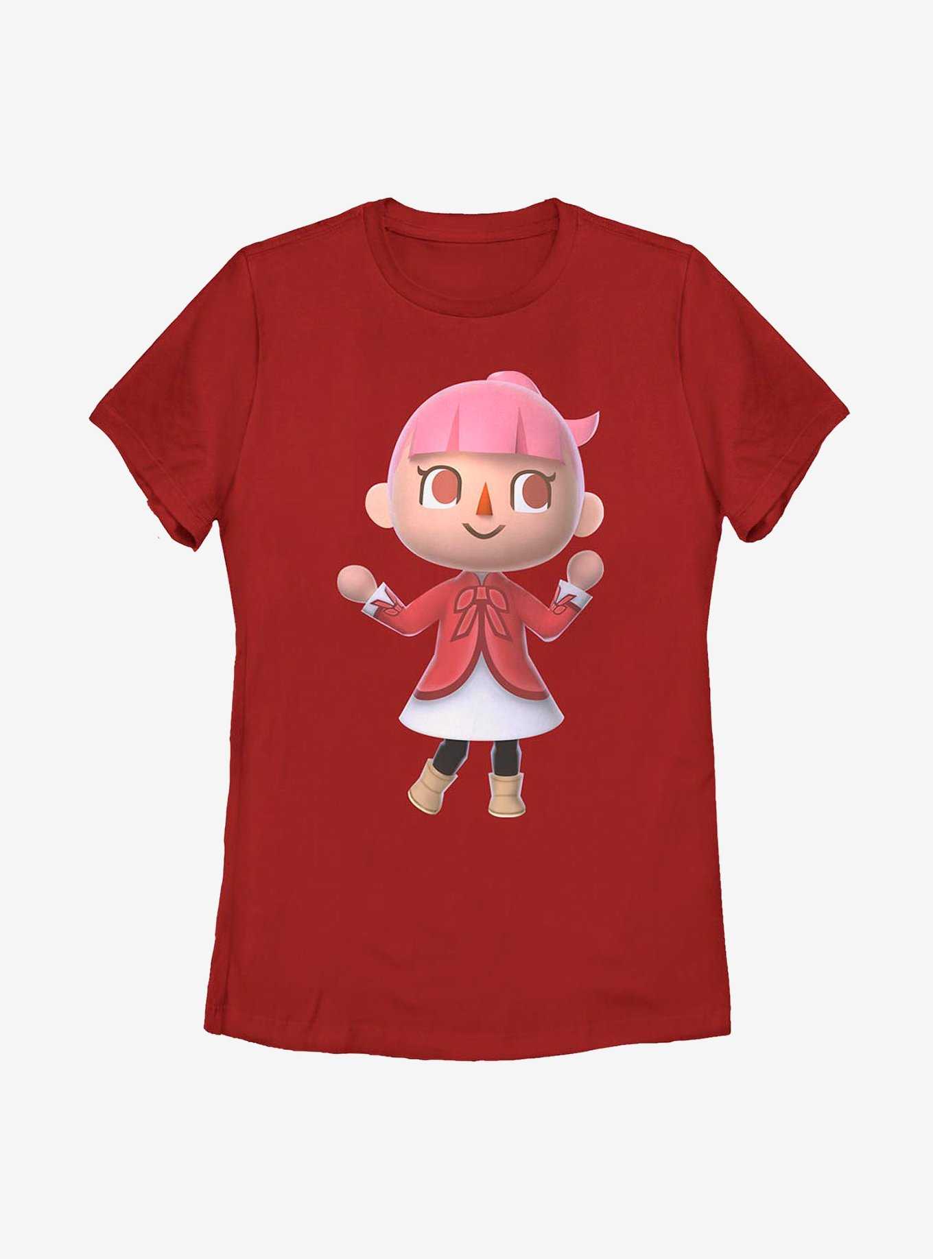 Animal Crossing Female Villager Womens T-Shirt, , hi-res