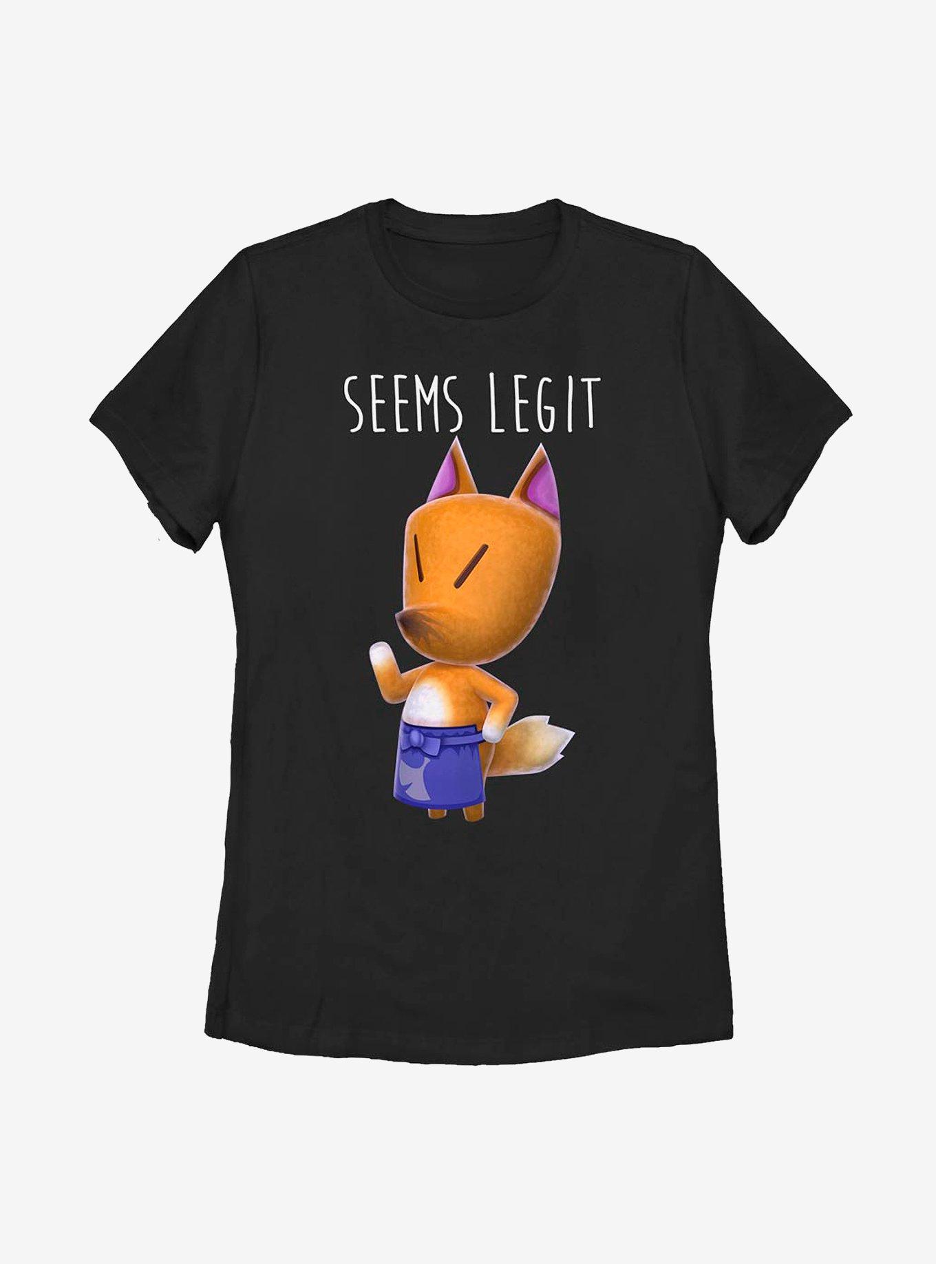 Animal Crossing Redd Seems Legit Womens T-Shirt, , hi-res