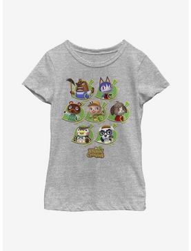 Animal Crossing New Leaves Youth Girls T-Shirt, , hi-res
