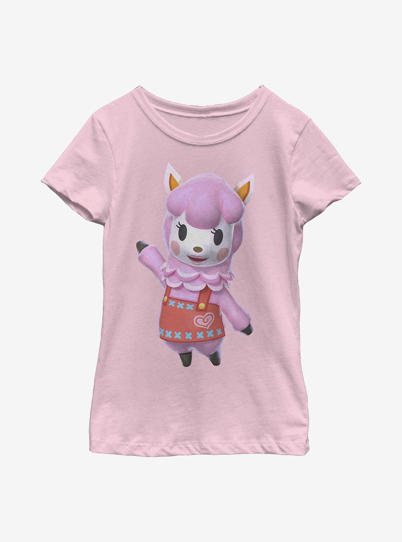 Animal Crossing Reese Pose Youth Girls T-Shirt, , hi-res