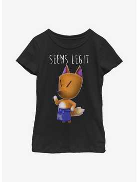 Animal Crossing Redd Seems Legit Youth Girls T-Shirt, , hi-res