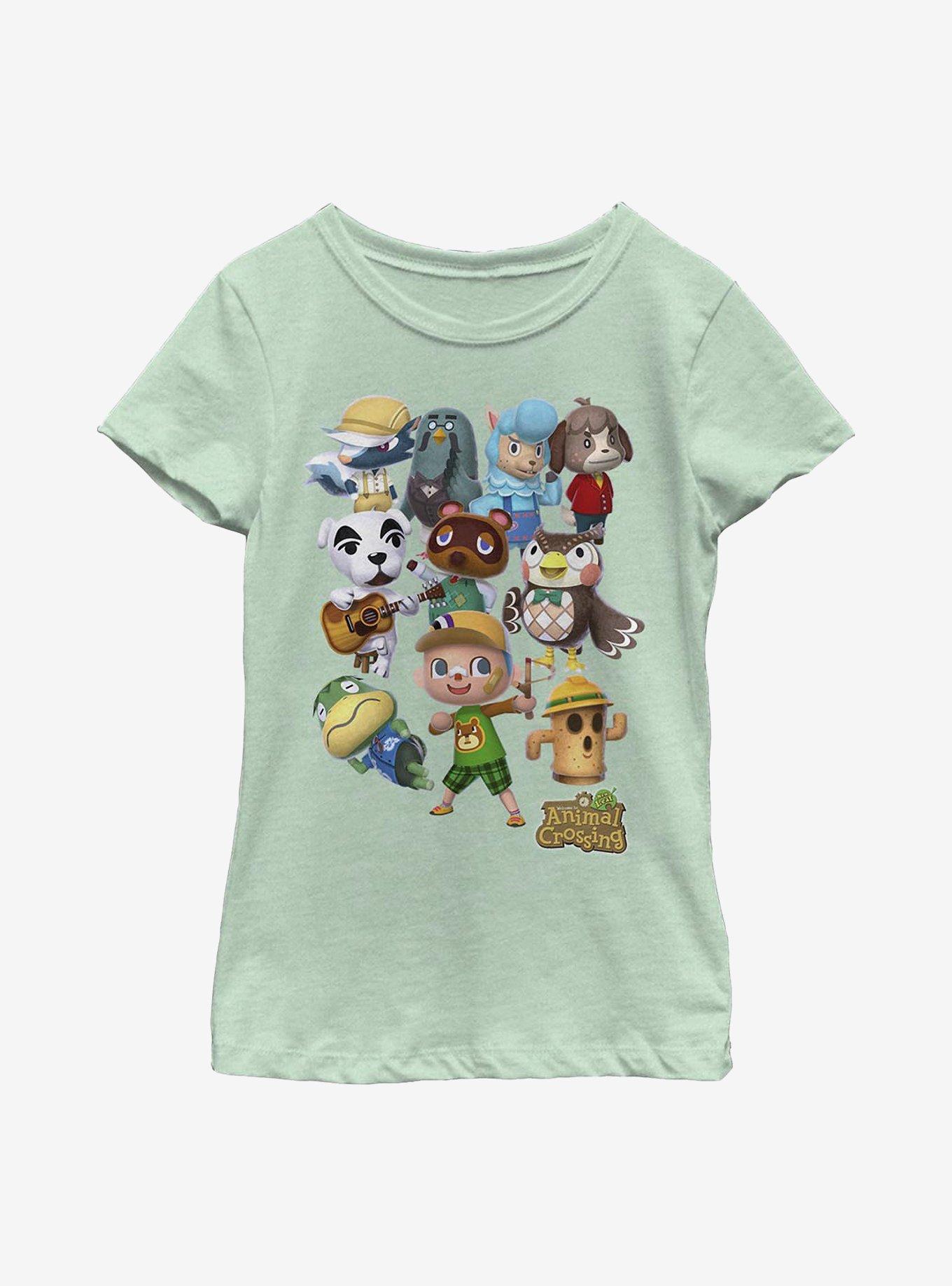 Animal Crossing Welcome Back Youth Girls T-Shirt, , hi-res