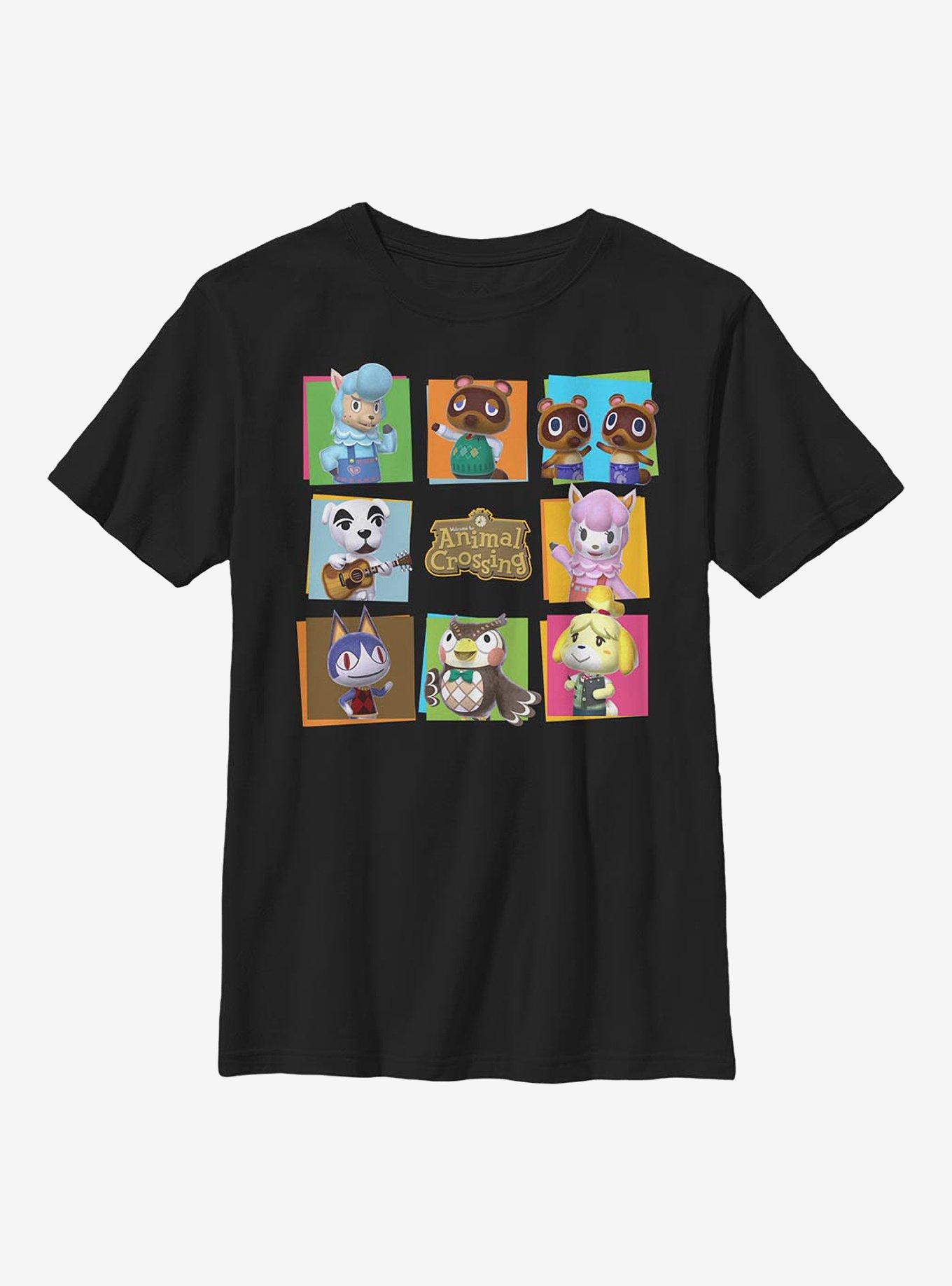 Animal Crossing Character Box Up Youth T-Shirt, , hi-res