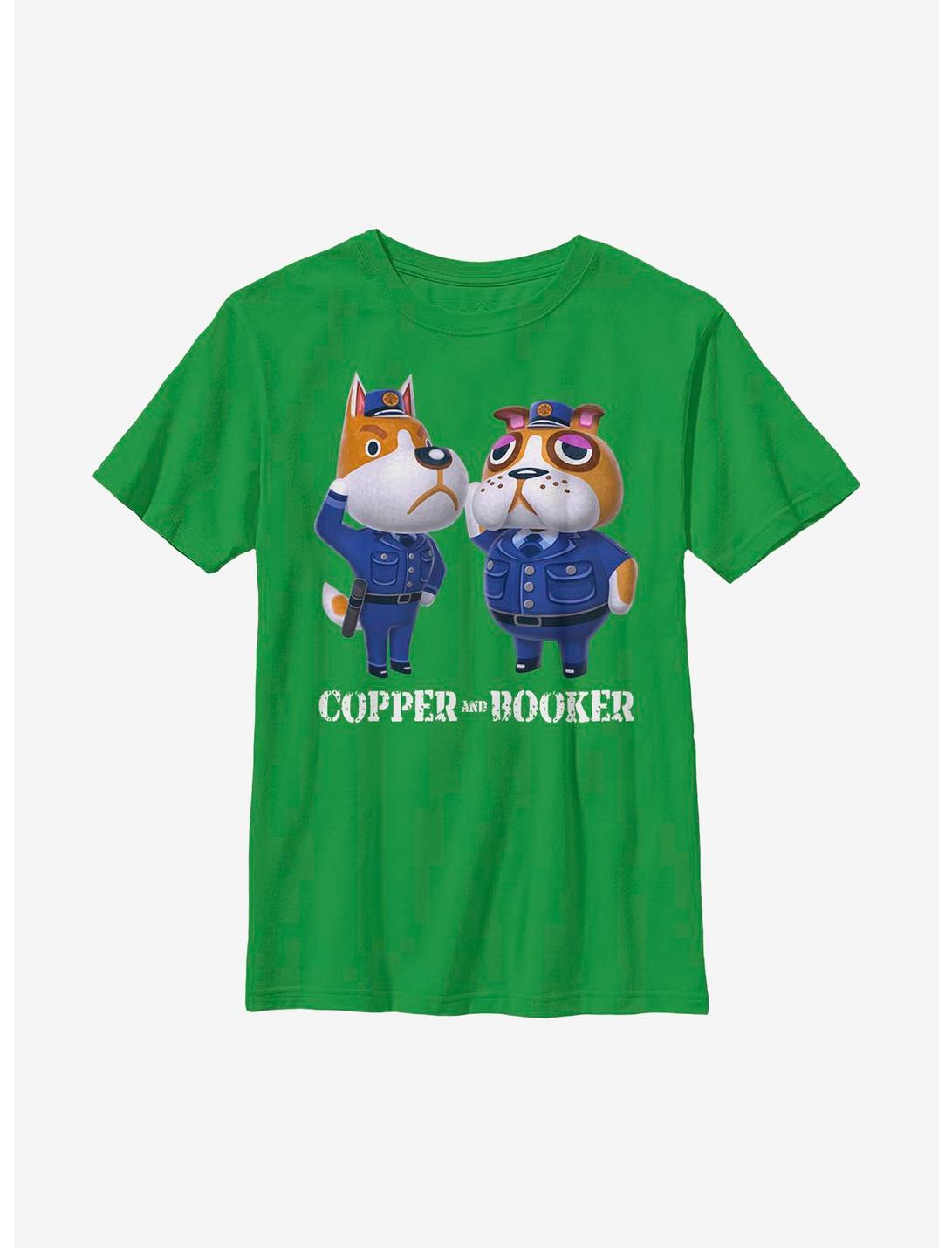Animal Crossing Copper Booker Youth T-Shirt, KELLY, hi-res