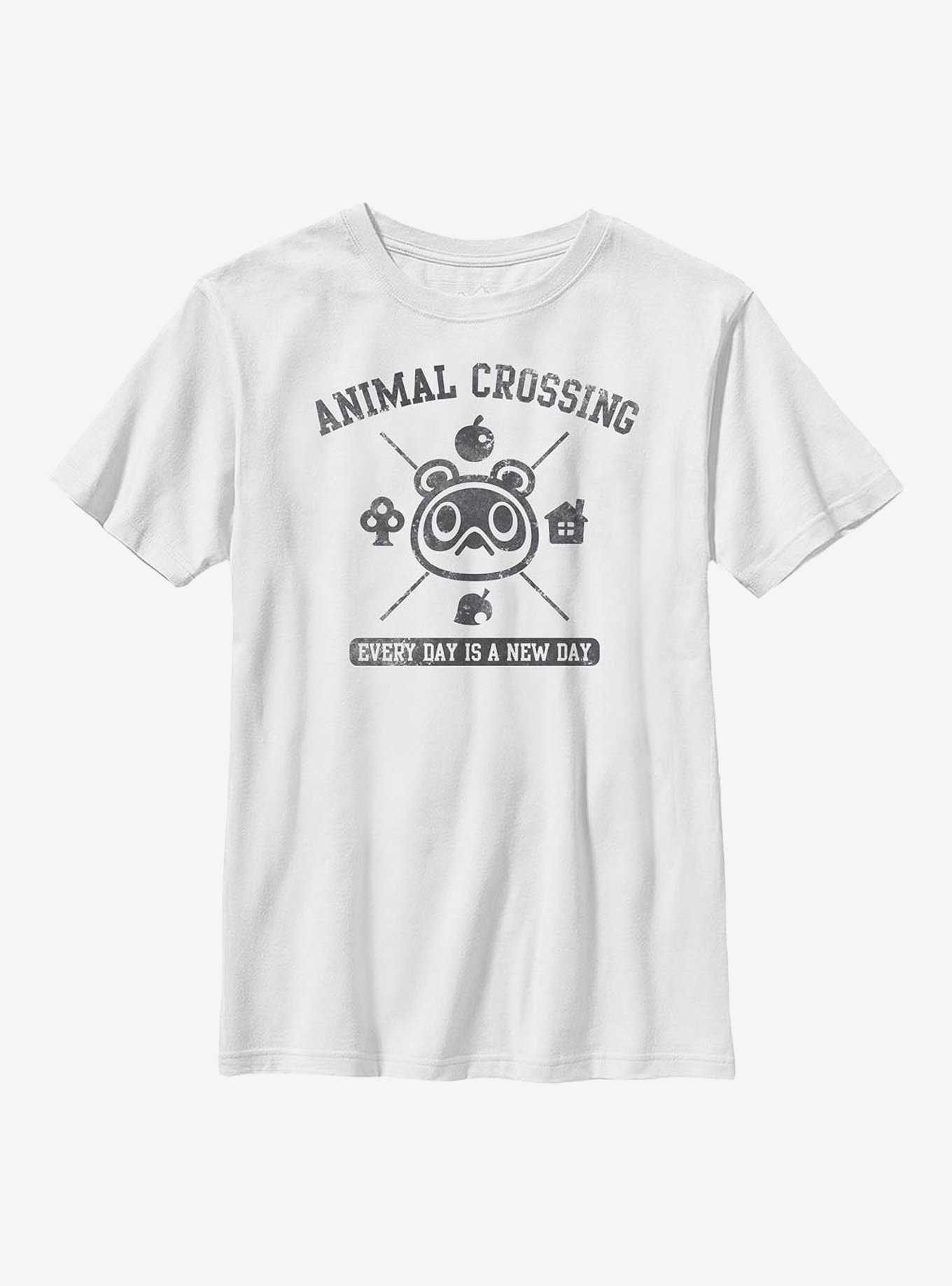Animal Crossing Nook Every Day Youth T-Shirt, , hi-res