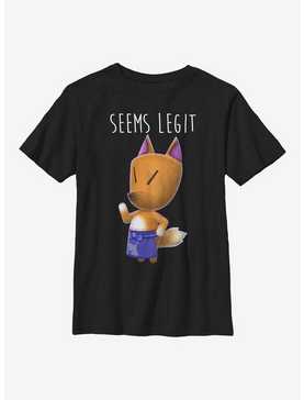 Animal Crossing Redd Seems Legit Youth T-Shirt, , hi-res