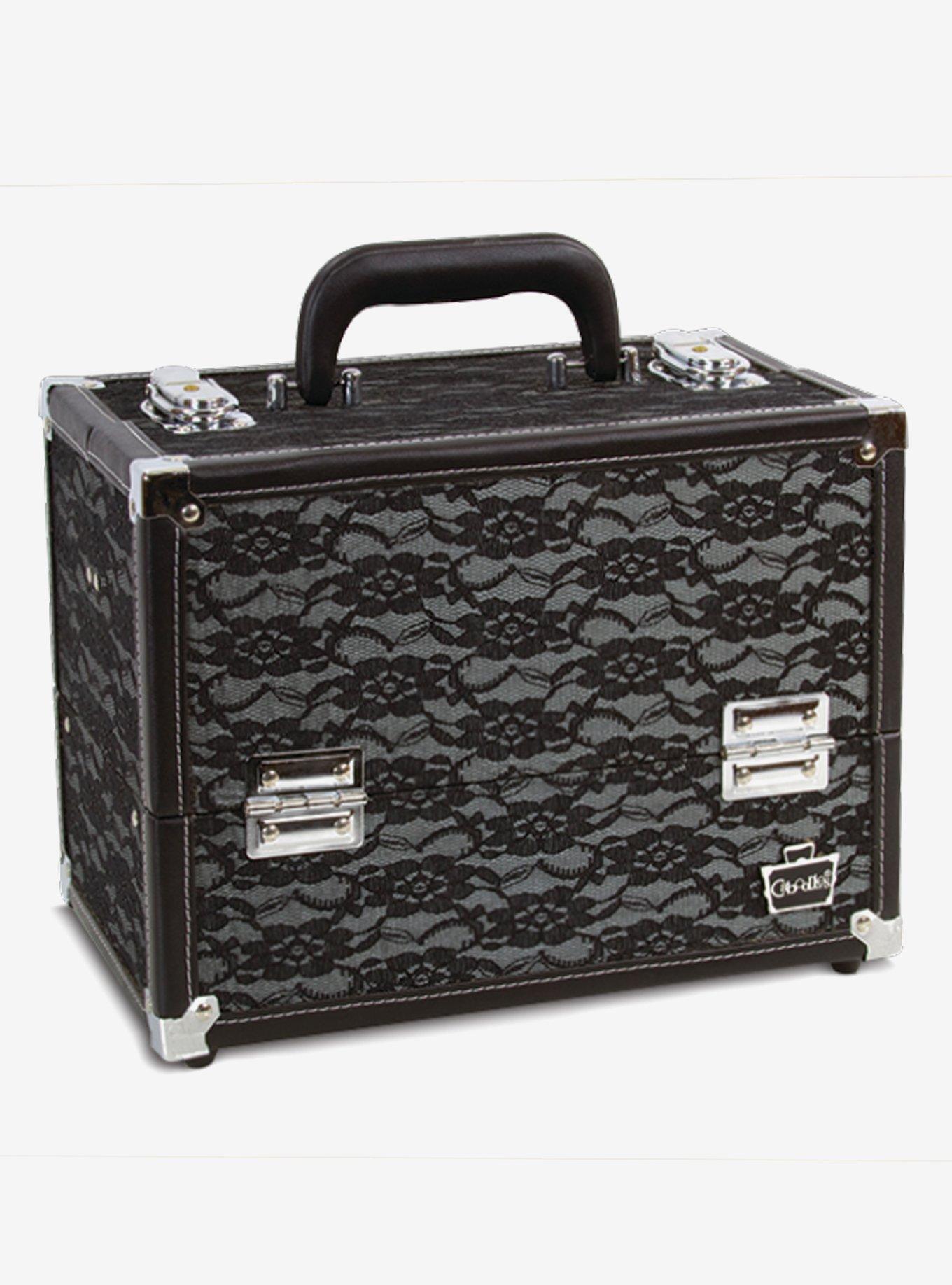 Caboodles Make Me Over Train Case Black, , hi-res