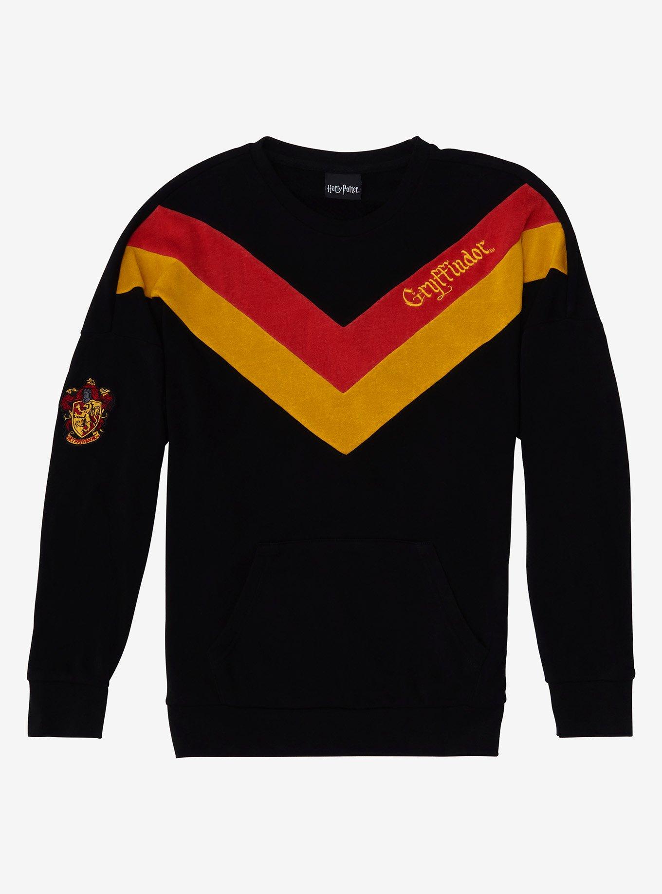 Harry Potter Gryffindor Chevrons Girls Sweatshirt, RED, hi-res