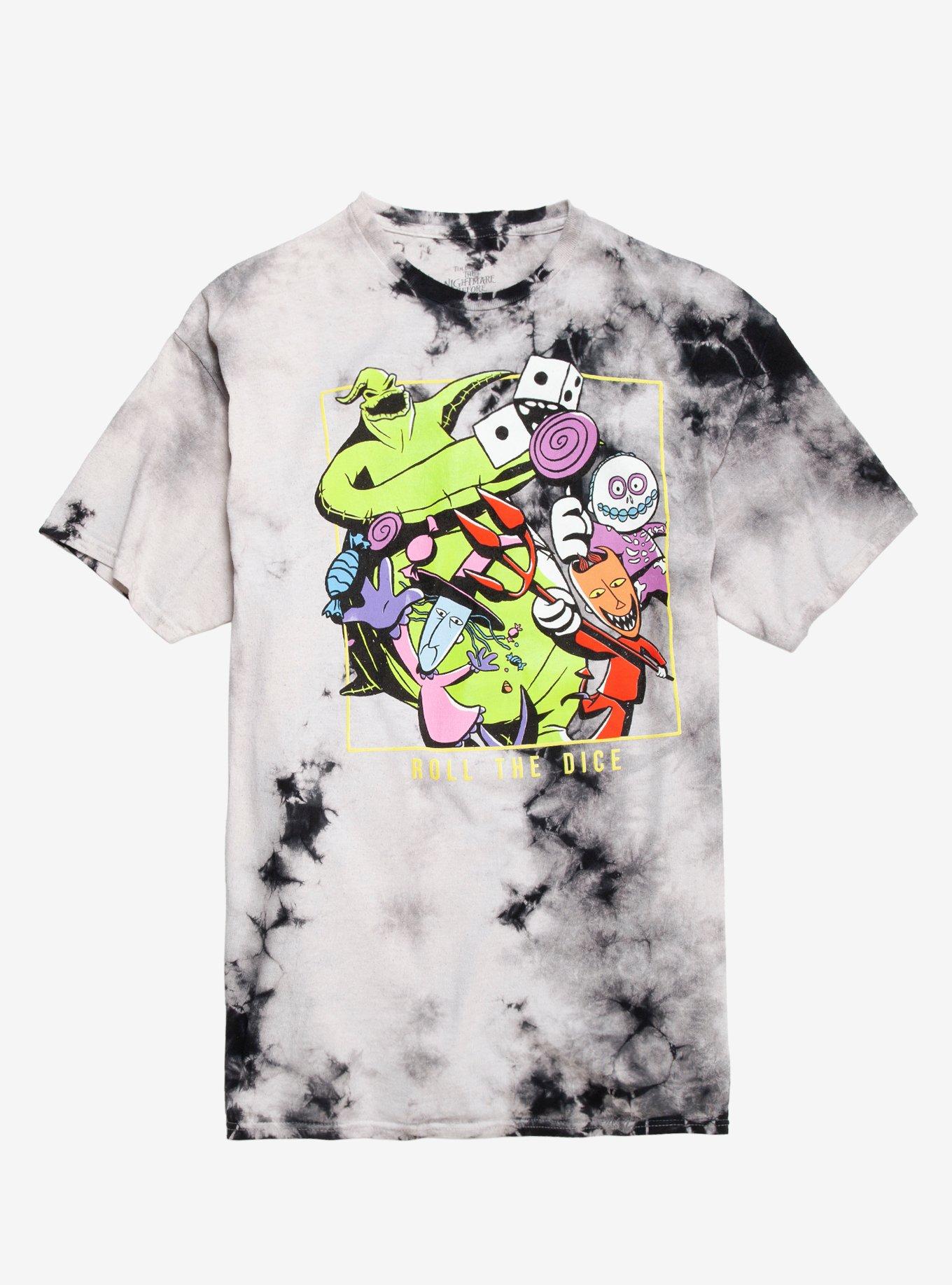 The Nightmare Before Christmas Oogie's Boys Tie-Dye T-Shirt