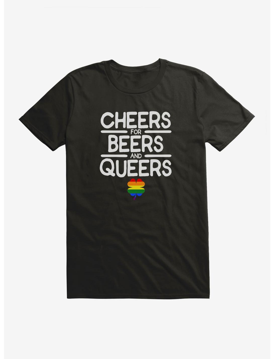 Hot Topic Cheers For Beers And Queers T-Shirt, , hi-res