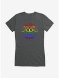 Hot Topic Rainbow Shamrock Pride Girls T-Shirt, , hi-res