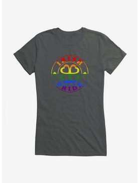 Hot Topic Rainbow Shamrock Pride Girls T-Shirt, , hi-res
