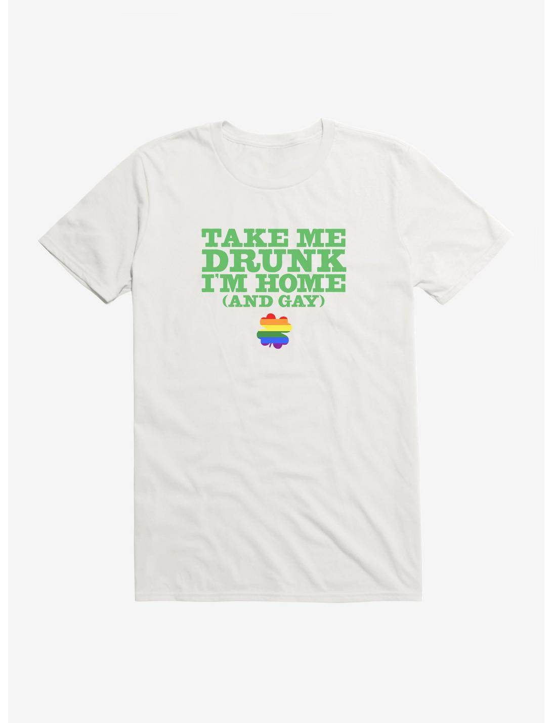 Hot Topic Take Me Drunk I'm Home Pride T-Shirt, , hi-res
