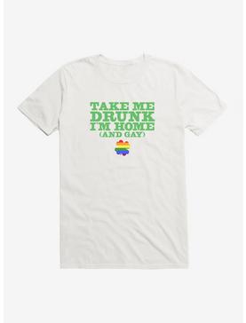 Hot Topic Take Me Drunk I'm Home Pride T-Shirt, , hi-res