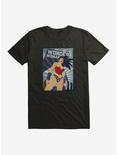 DC Comics Wonder Woman Over The City T-Shirt, BLACK, hi-res