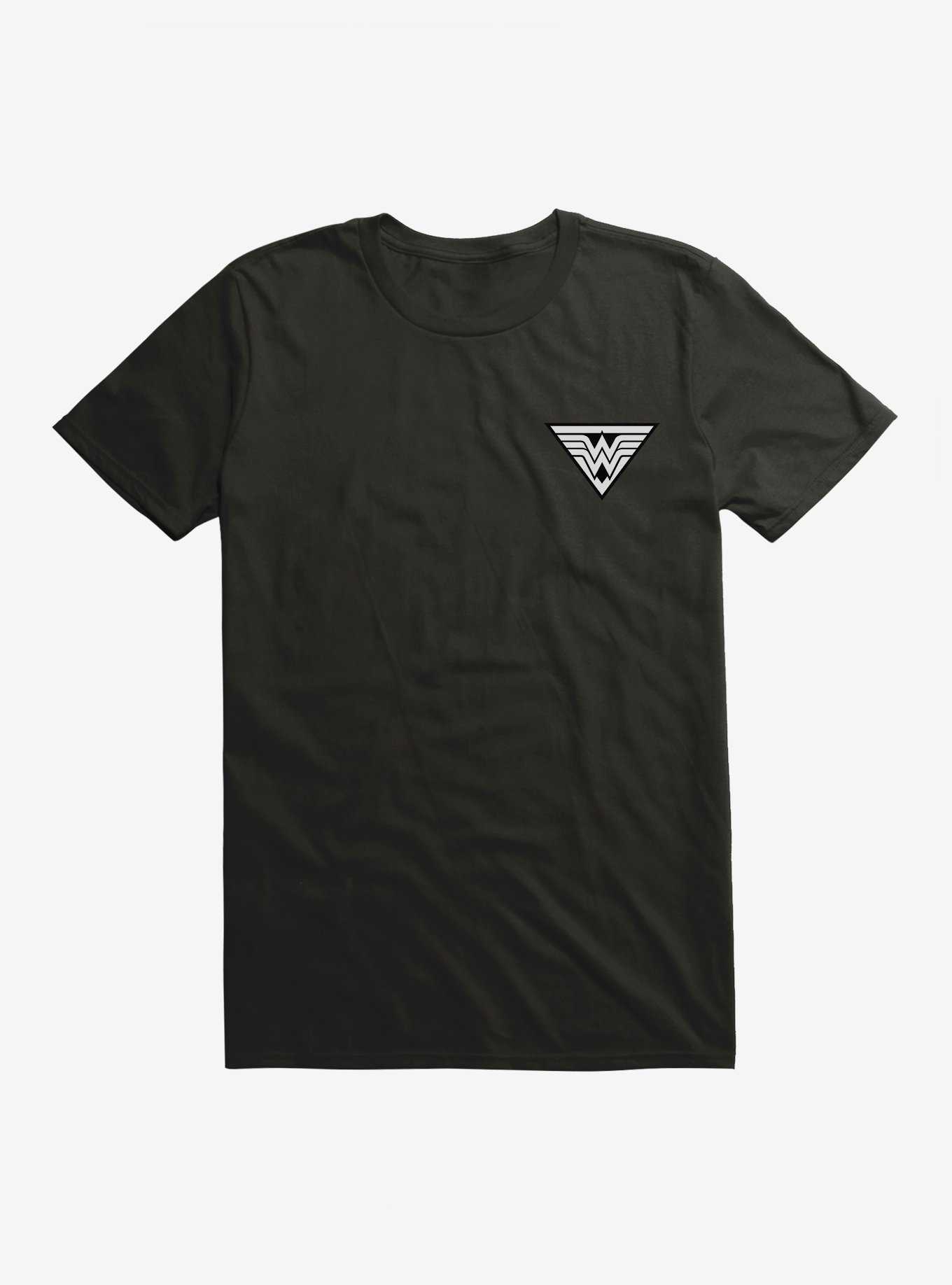 DC Comics Wonder Woman Triangle Logo T-Shirt, , hi-res