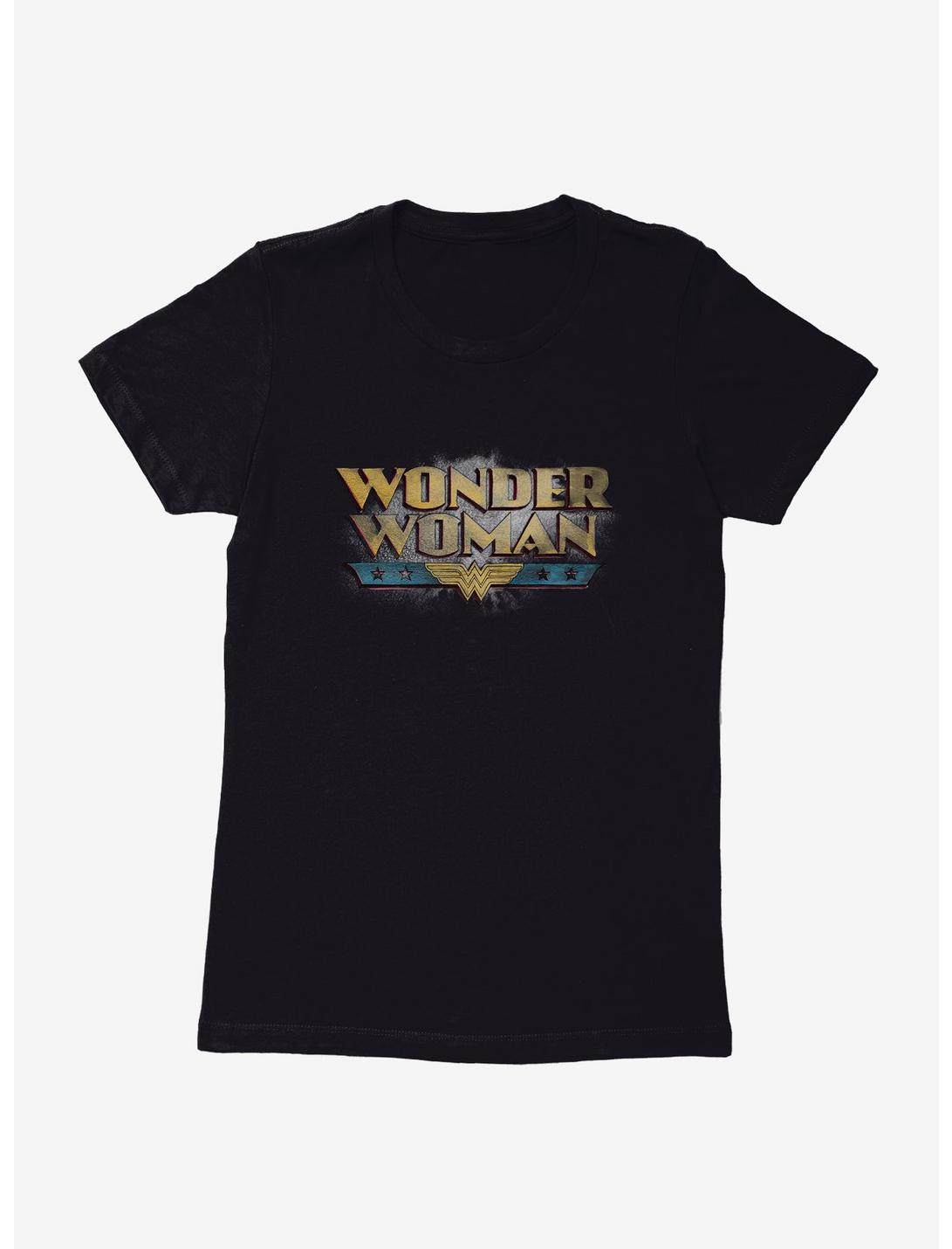 DC Comics Wonder Woman Bold Logo Womens T-Shirt, , hi-res
