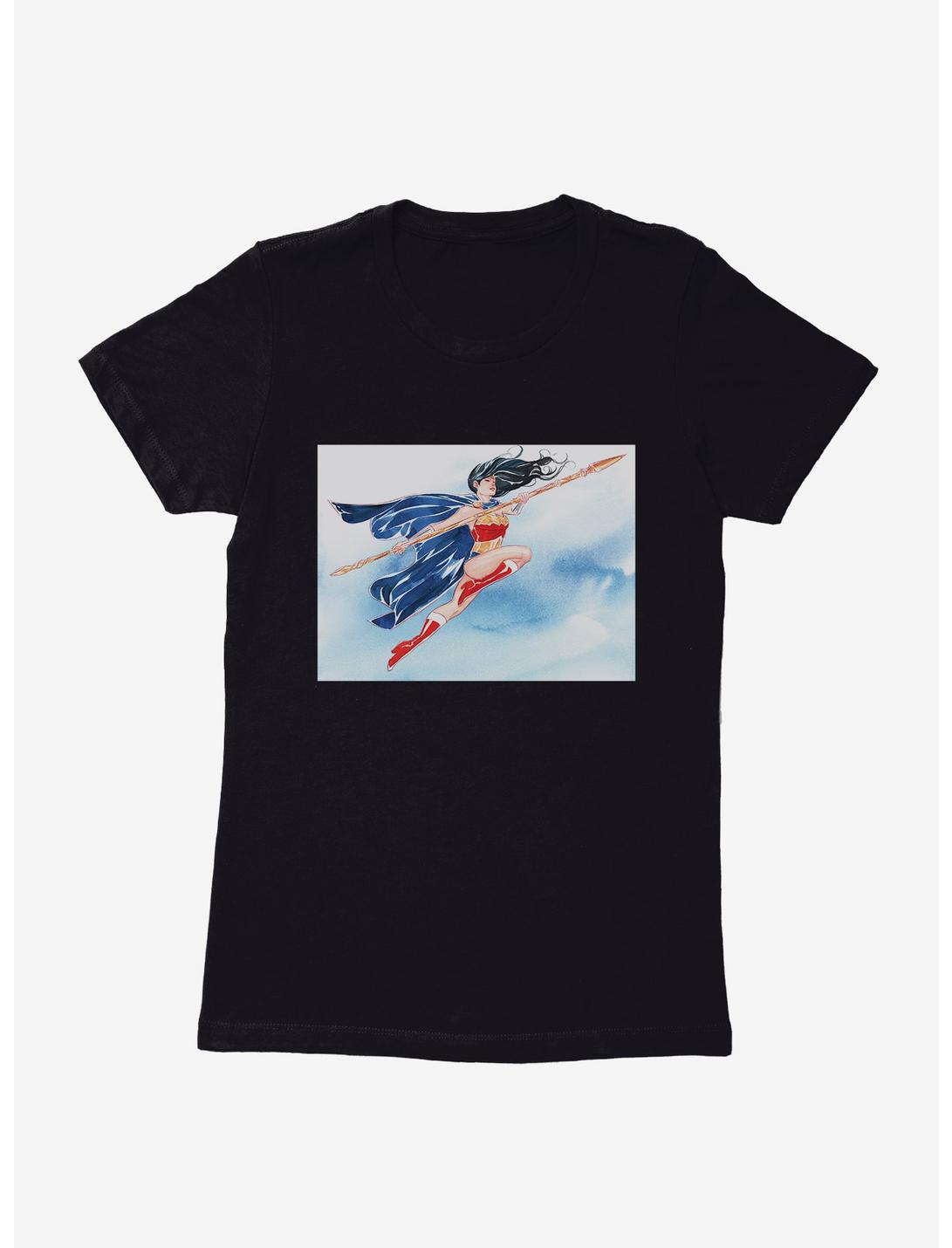 DC Comics Wonder Woman In The Sky Womens T-Shirt, , hi-res