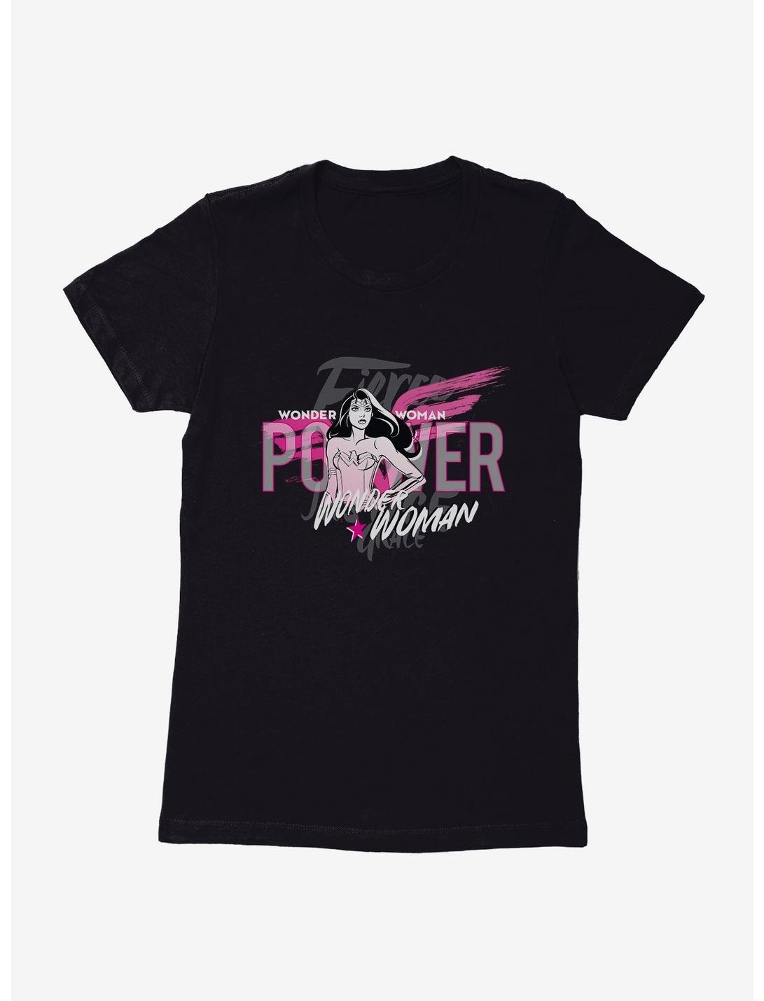 DC Comics Wonder Woman Fierce Pink Power Womens T-Shirt, , hi-res