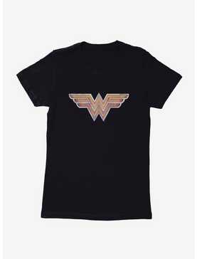 DC Comics Wonder Woman Gold Logo Womens T-Shirt, , hi-res