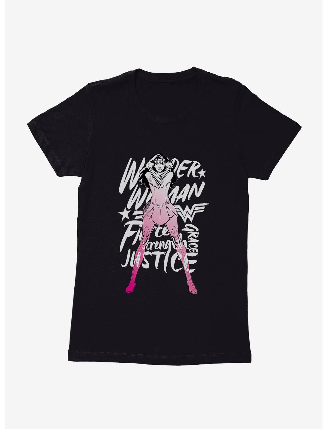 DC Comics Wonder Woman Grace And Strength Womens T-Shirt, , hi-res