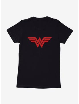 DC Comics Wonder Woman Large Logo Womens T-Shirt, , hi-res