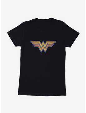 DC Comics Wonder Woman Plated Logo Womens T-Shirt, , hi-res