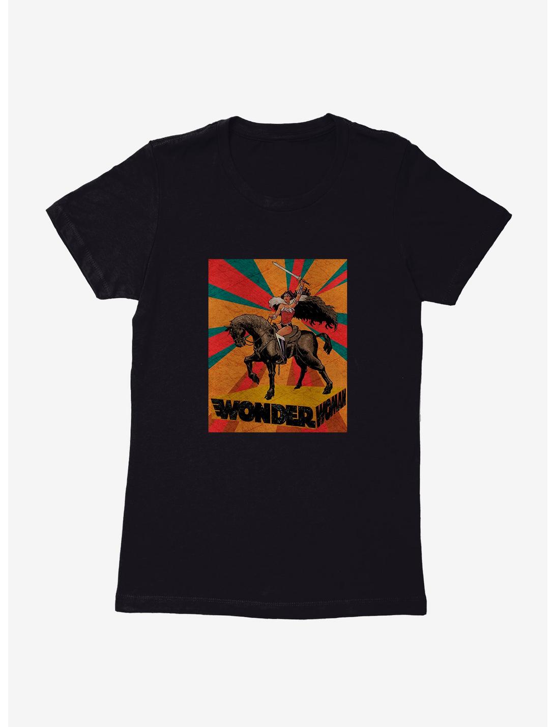DC Comics Wonder Woman Horse Womens T-Shirt, , hi-res