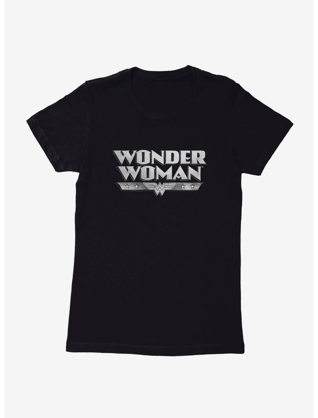 DC Comics Wonder Woman Sketch Logo Womens T-Shirt, , hi-res