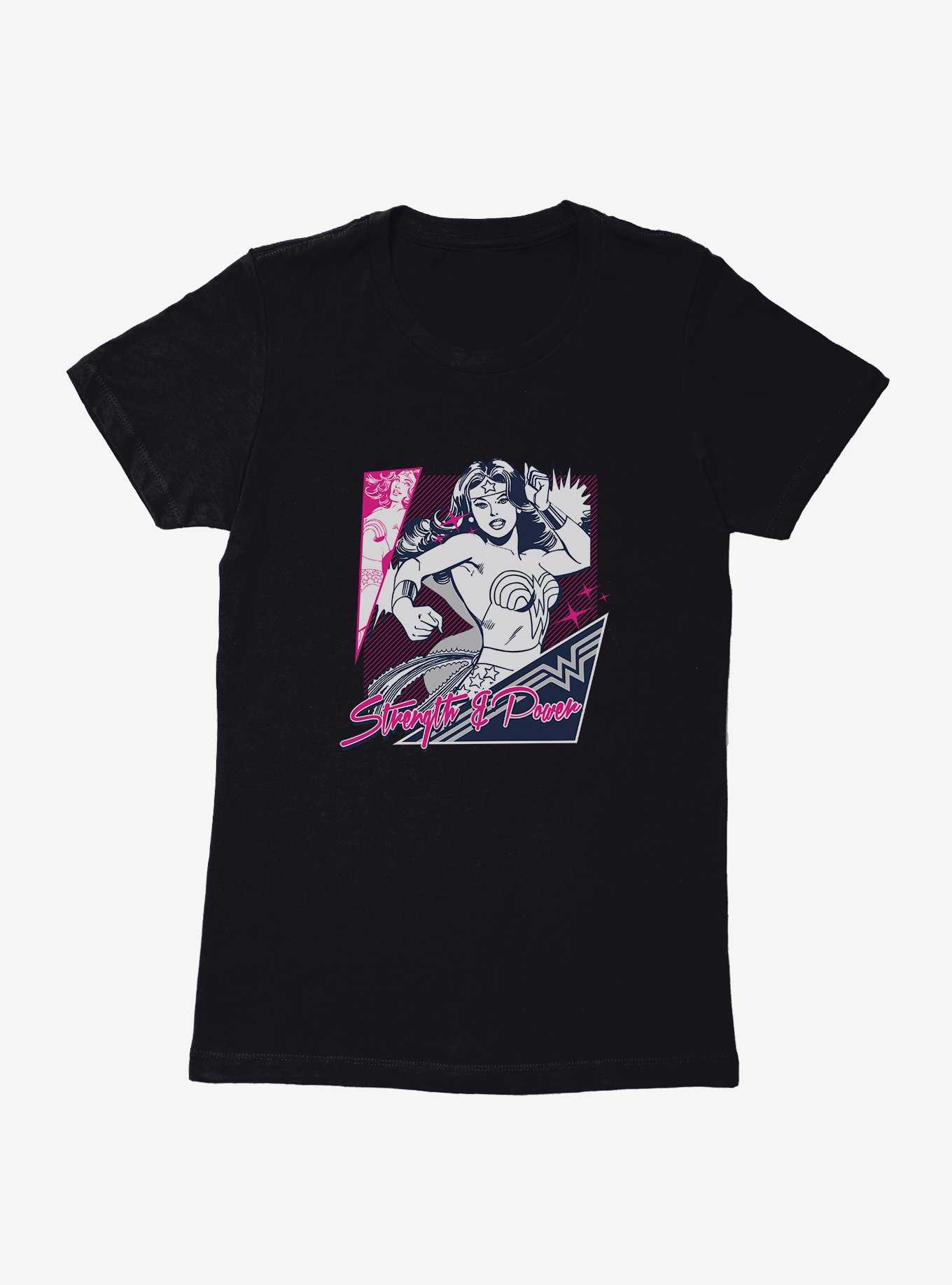DC Comics Wonder Woman Strength And Power Womens T-Shirt, , hi-res