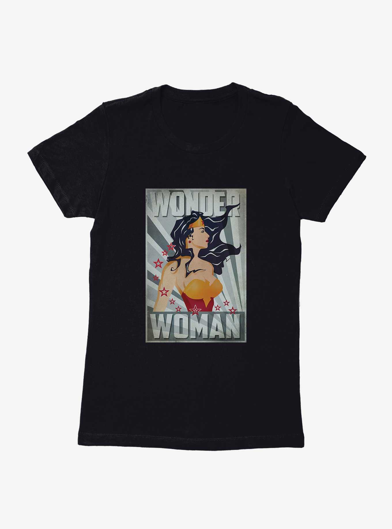 DC Comics Wonder Woman Right Side Womens T-Shirt, , hi-res