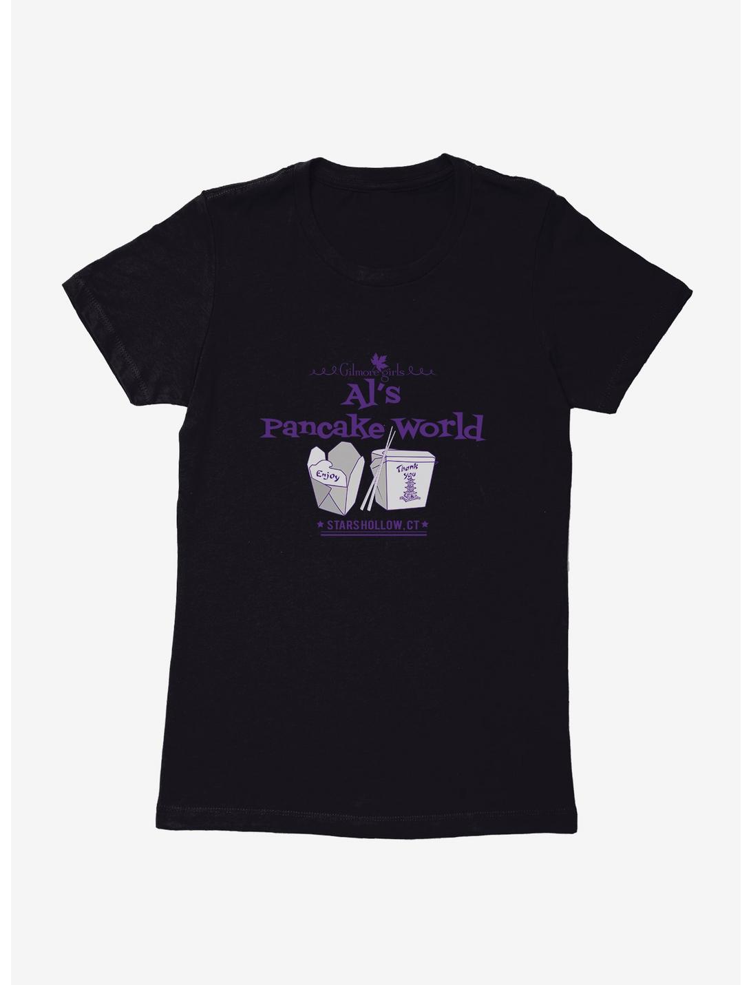 Gilmore Girls Al's Pancake World Womens T-Shirt, BLACK, hi-res