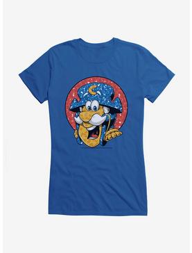 Cap'n Crunch Paint Logo Girls T-Shirt, ROYAL, hi-res